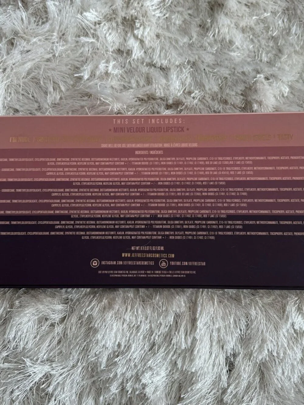 NEW Mini Jeffree Star Liquid Lipstick - Family Jewels